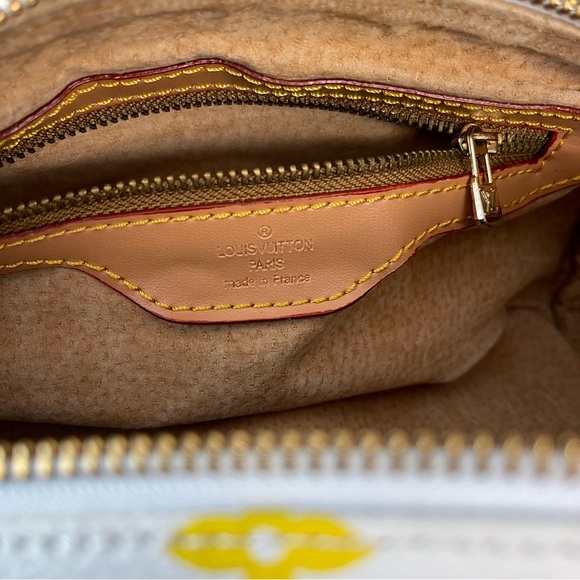 LV Marikami White Multicolor Monogram with studs bag - Picture 11 of 12